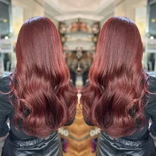 ロング カラー レイヤー/ボブ/ ミニボブ/AOIのヘアスタイル