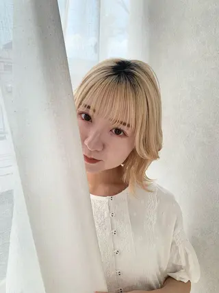 ミディアム over   hair 池袋所属・あらい みゆのヘアスタイル