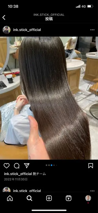 ロング カラー 韓国ヘア/髪質改善 /Harunaのヘアスタイル