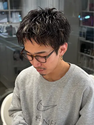 ショート カット/カラー/ パーマ新居見奈央のヘアスタイル