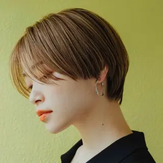 ショート カラー ハイトーン/ボブ/ ハイライト💫我如古のヘアスタイル