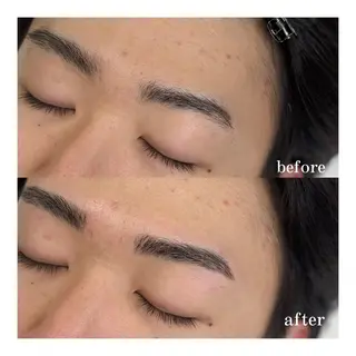 メンズ アイブロウ jiem5 𝐦𝐚𝐧𝐚🎀のマツエク・マツパデザイン