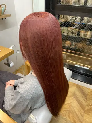 ロング 🍑暖色／レイヤー／ 真希🎀のヘアスタイル