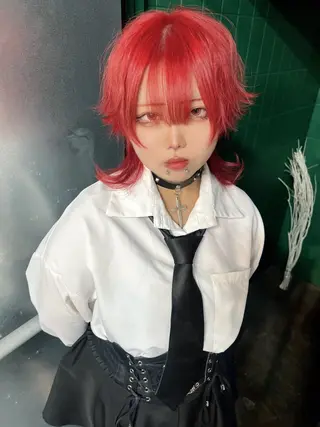 ショート 【ロングウルフカット 姫カット】伊藤裕哉のヘアスタイル