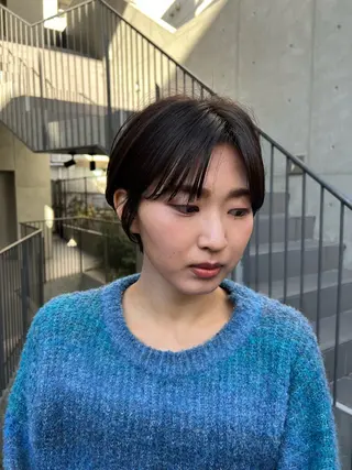 ショート ROBBY所属・土戸　空 /似合わせショートのヘアスタイル
