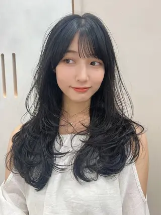 ロング 梅田/髪質改善特化/ 艶カラー🫧さくらこのヘアスタイル