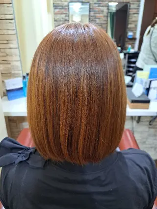 ミディアム ヘアーラウンジ エゴ(Hair Lounge EGO)Hair Lounge EGO　武蔵新城店所属・クボ タのヘアスタイル