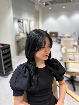 ロング カラー cut/eye 💖aika💖のヘアスタイル