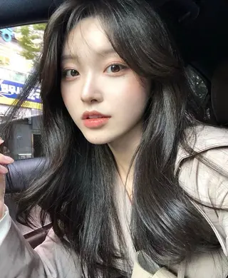 ロング カラー 莉乃/縮毛矯正/髪質 改善/艶カラーのヘアスタイル