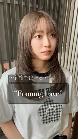 ロング 平 一裕のヘアスタイル