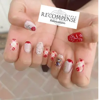 ネイル RE'COMPENSE所属・れこん ぱんすのネイルデザイン