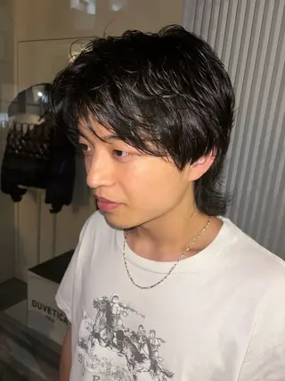 ショート パーマ メンズ marino マリノのヘアスタイル