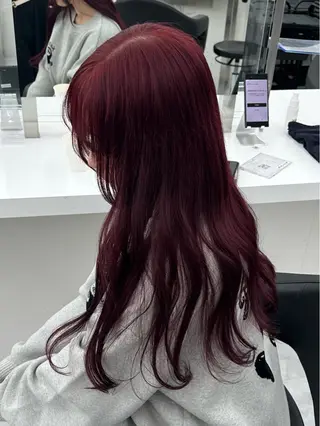 ロング カラー ガーリーstyle ❤︎misaki🏹のヘアスタイル