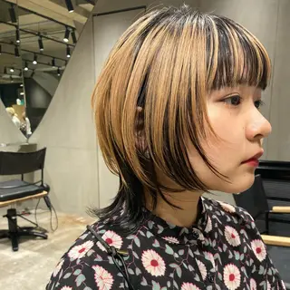 ショート カラー 🌈圧倒的デザイン力 内井省吾のヘアスタイル