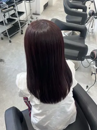 ロング カラー みう/仙台/暖色/ 艶髪/顔周りカット/のヘアスタイル