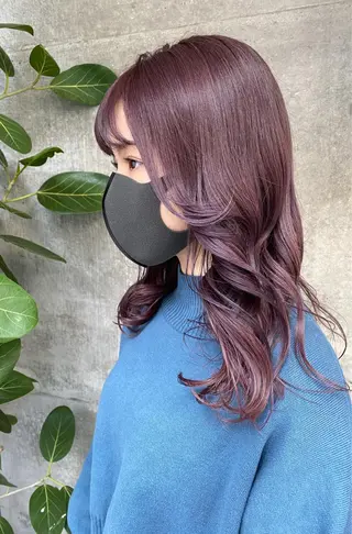 ロング カラー clomus所属・YUKA艶髪 🌸寛ぎ部屋のヘアスタイル