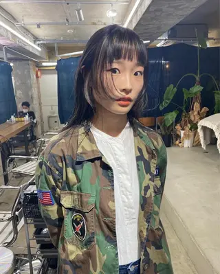 セミロング GATTACA所属・KEI gattacaのヘアスタイル