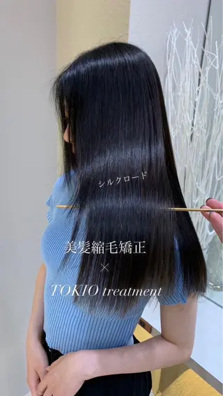 ロング 🩵縮毛矯正・ボブ 岩原朋也🩵のヘアスタイル