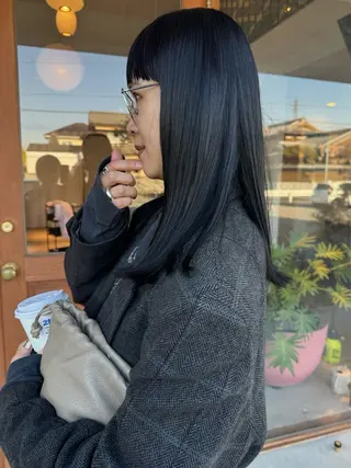 ミディアム カラー パーマ/ショート/ レイヤー/中嶋勇太のヘアスタイル