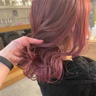 セミロング カラー hair  salon SALT【ソルト】所属・上水 大夢のヘアスタイル