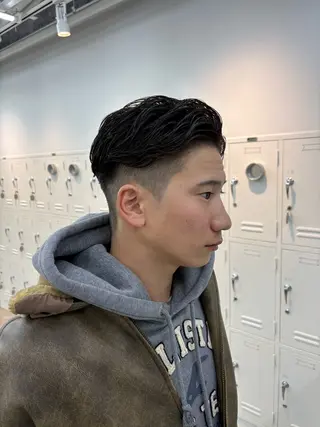 パーマ メンズ 🌀toa/波巻き✨ /メンズパーマ／栄のヘアスタイル