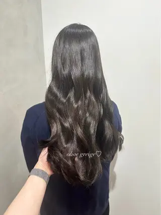 ロング カラー ヘアアレンジ Himawari♡ 柔らかいカラーのヘアスタイル