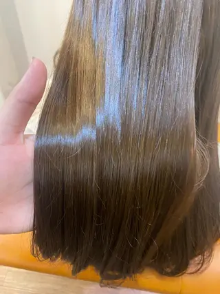 カラー 渋谷 美優のヘアスタイル