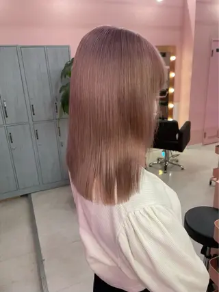 ミディアム カラー メンズ🌈パーマ💎 MIYUのヘアスタイル