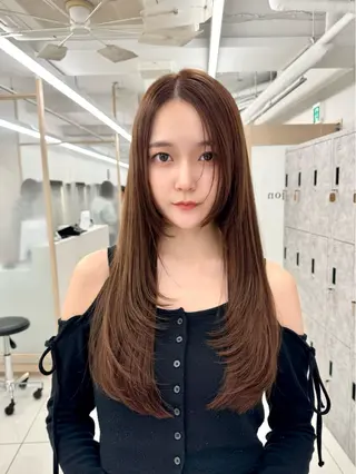 ロング ショート/ボブ/ 白髪ぼかし/しんやのヘアスタイル