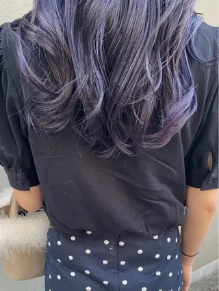 セミロング esu西梅田所属・ena/ブリーチなし 透明感・レイヤー🎀のヘアスタイル