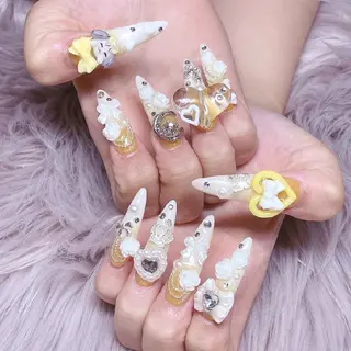 ネイル 稲垣 江梨花のネイルデザイン