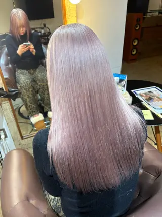 ロング カラー 内田 尚希のヘアスタイル