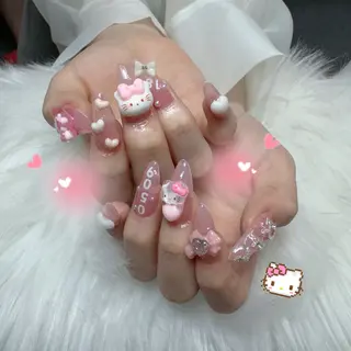 ネイル 🎀nana🫧 ワンホンネイル🎀のネイルデザイン