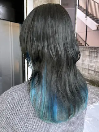 ロング カラー ハイトーン/韓国風/ 艶髪/吉祥寺のヘアスタイル