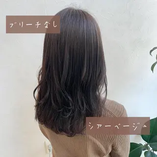 セミロング カラー メンズ指名多数!! SiLO 田島のヘアスタイル