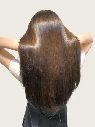 ロング ボブ/ぱつっとボブ/ 谷口 海星のヘアスタイル