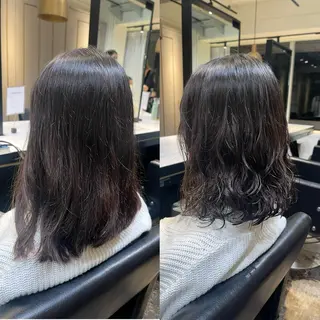 パーマ ショート/パーマ/ みさきのヘアスタイル