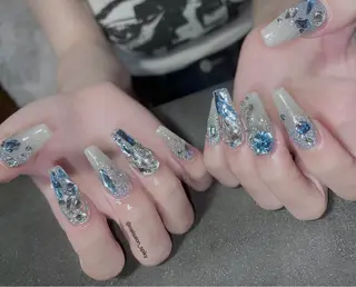 ネイル Spiky とうげ ふうかのネイルデザイン