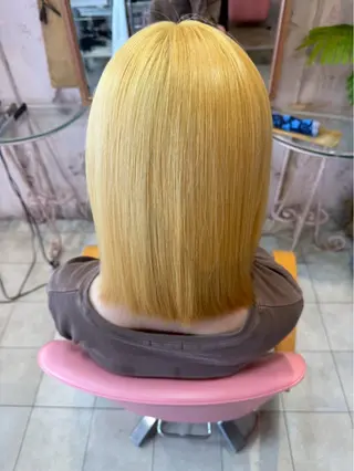 ミディアム 𝙼𝚒𝚎𝚗𝚎 𝚙𝚒𝚗𝚔所属・山本 葵のヘアスタイル