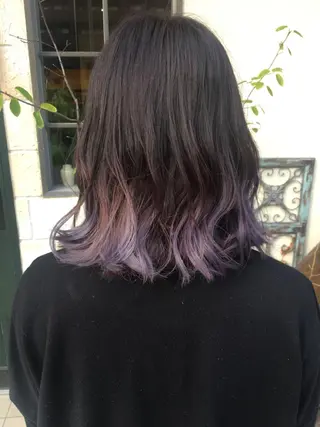 カラー rocca所属・鮫島 連のヘアスタイル