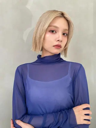 ミディアム カラー 💛丁寧さNo.🥇 🧸片山智裕💛のヘアスタイル