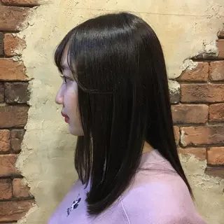 ミディアム カラー パーマ 込山 瑞帆のその他イメージ