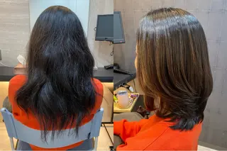 ミディアム Dears松江店所属・ディアーズ さくらのヘアスタイル