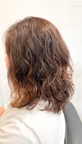ミディアム RISEHAIRBRAND豊中所属・⭐️こもだ⭐️ ⭐RISEHAIR⭐のヘアスタイル