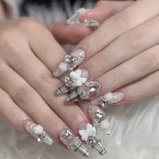 ネイル ミン ゴテゴテネイルのネイルデザイン