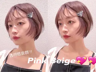 ショート 🌺ハイトーン/レイ ヤーカット🌺チャンのヘアスタイル