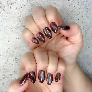 セミロング カラー パーマ ヘアアレンジ メンズ キッズ ネイル マツエク・マツパ Salon Ｋのネイルデザイン