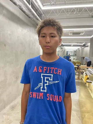 メンズ メンズカット パーマ[佐橋]のヘアスタイル