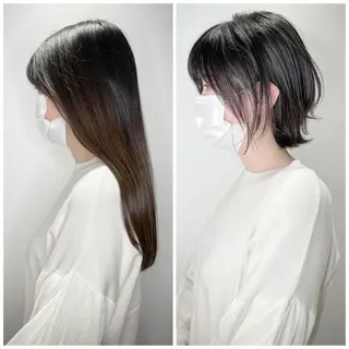 ショート シンプル+αな デザインを 松崎陸のヘアスタイル