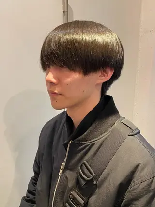 ショート メンズ JINKIメンズ特化 メンズカットパーマのヘアスタイル